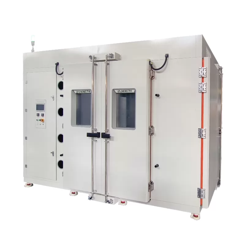 Large walk-in thermal shock test chamber